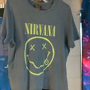 Urban outfitters oversized nirvana shirt